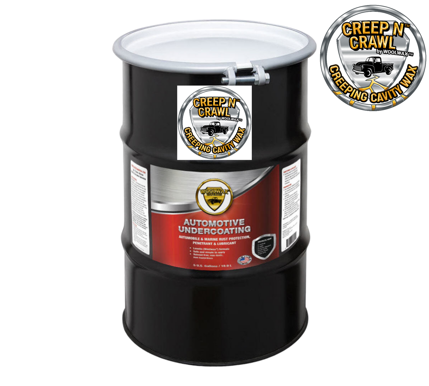 Creep N' Crawl Cavity Wax Straw or Black