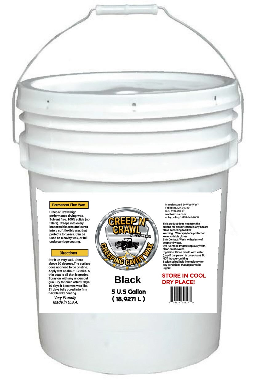 Creep N' Crawl Cavity Wax Straw or Black