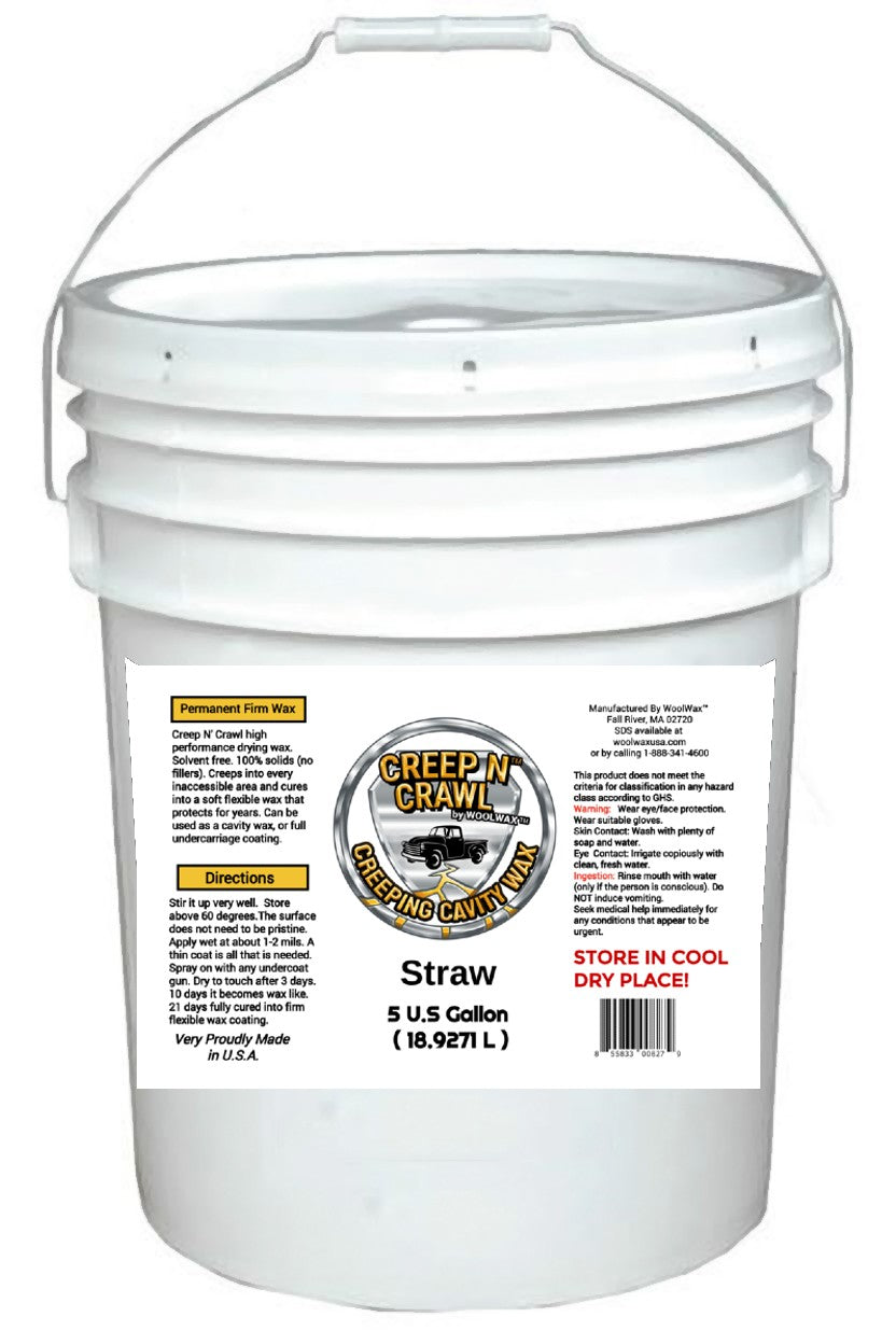 Creep N' Crawl Cavity Wax Straw or Black
