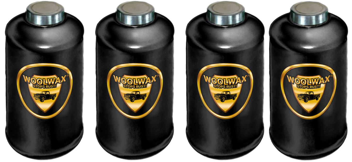 Woolwax Lanolin Undercoating. BLACK. 4 quarts / 1 gallon
