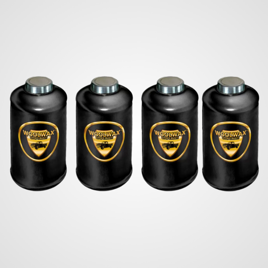 Woolwax Lanolin Undercoating. BLACK. 4 quarts / 1 gallon