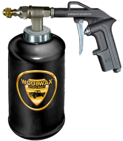Woolwax® Undercoat Kit 4 Quarts BLACK. PRO GUN (2) Extension wands
