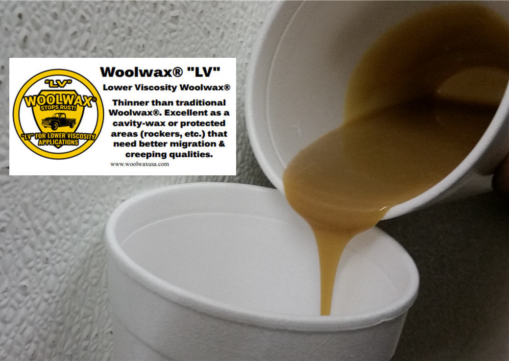 Woolwax "LV" Cavity wax. 1-Gallon Can.