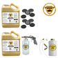Woolwax  Auto & Truck Undercoating kit #2  STRAW(clear)v2 Gallon Kit with PRO Gun w/ extension wands