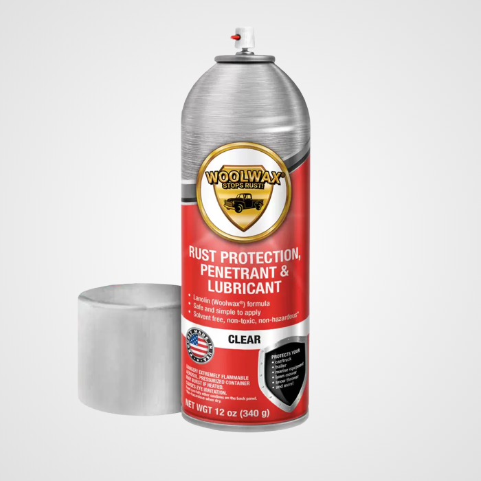 Woolwax™ 12 oz. Aerosol Spray. 6 can pack.  Straw or Black