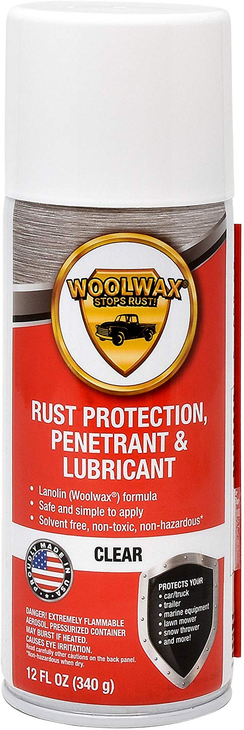 Woolwax™ 12 oz. Aerosol Spray. 6 can pack.  Straw or Black