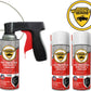 Woolwax® Spray (4) Can Kits  Straw (clear),